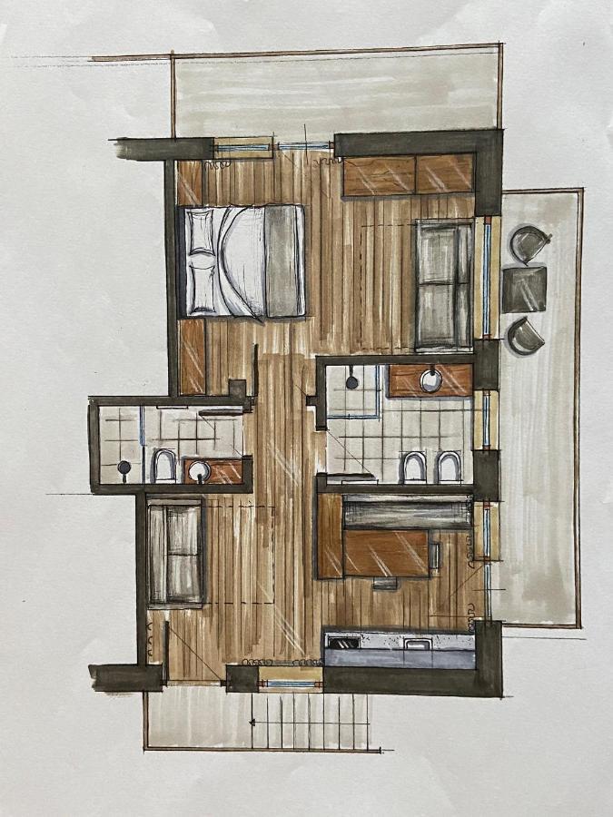 Apartments Mezdi Santa Cristina Val Gardena Bagian luar foto
