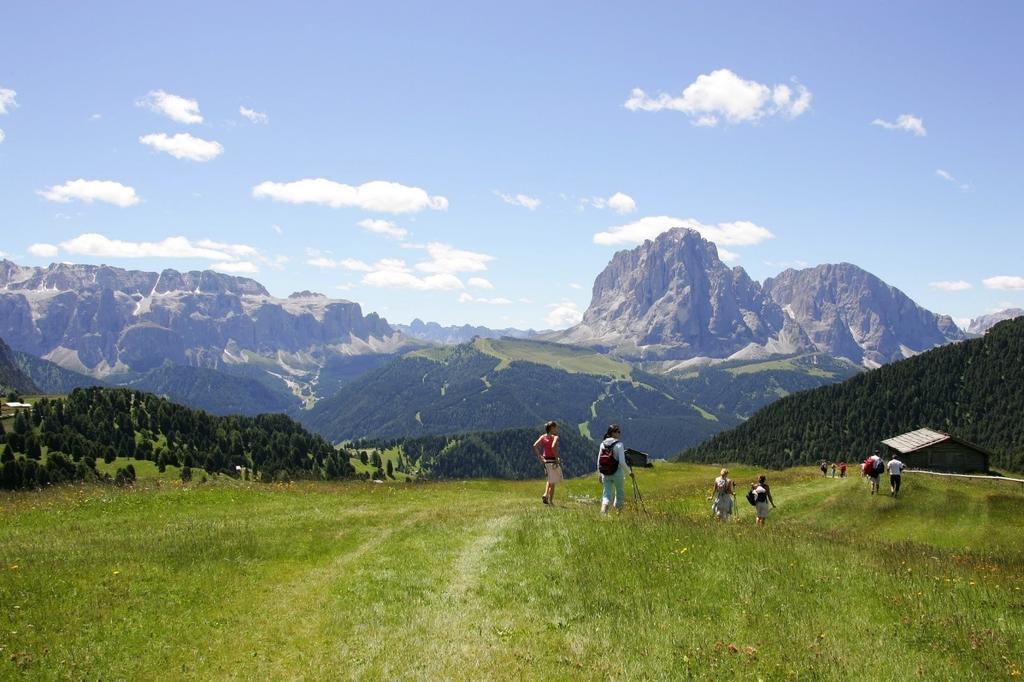 Apartments Mezdi Santa Cristina Val Gardena Bagian luar foto